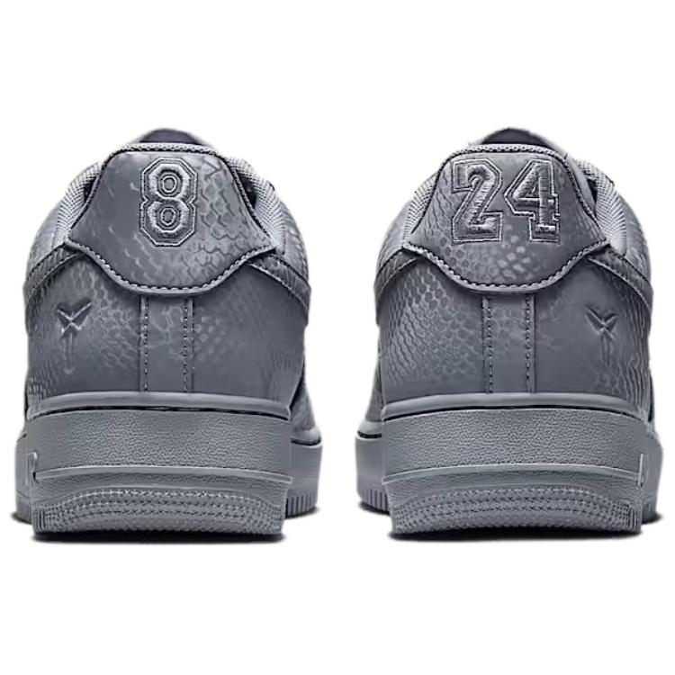 Kobe Bryant X Nike Air Force 1 Low Cool Grey Men Sneakers Wolf-Grey IB0018-004