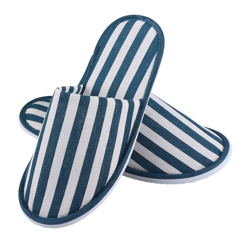 1Pair Disposable Breathable Entertaining Guests High Quality Animal Print Hotel Supplies Non-Slip Travel Slippers Multiple Colors