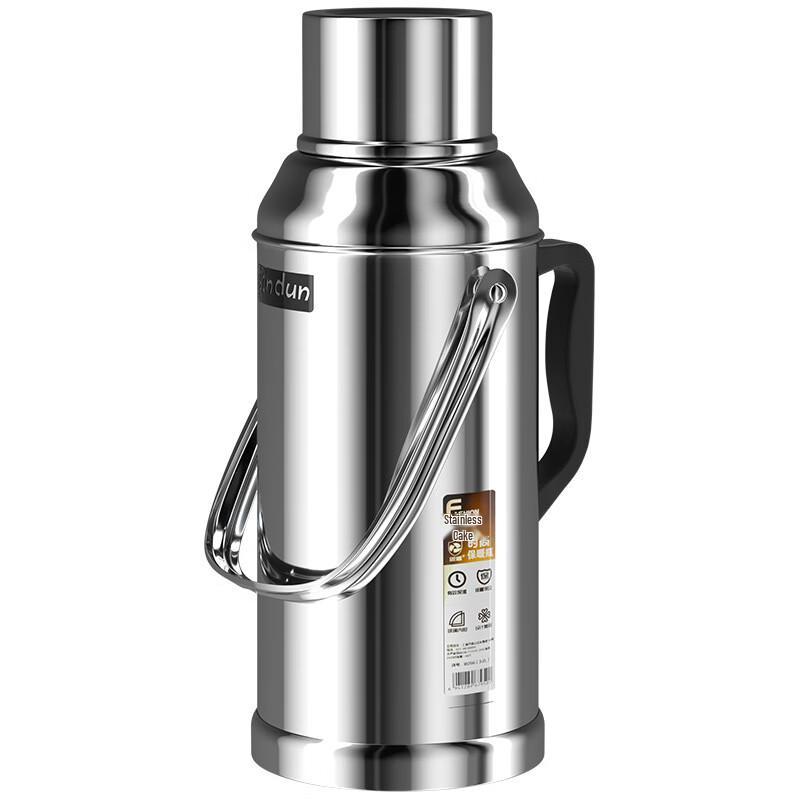 Вакуумная фляга с плоской крышкой из нержавеющей стали