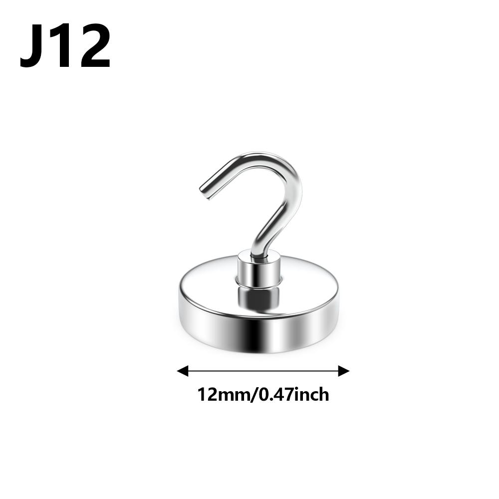 J10-J42MM Strong Magnetic Hook Multi Purpose Storage Hook Household Kitchen Storage Hook Key Storage Hook Bathroom Hanger