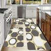 1PC Geometry Pattern Kitchen Rug Non-Slip Door Mat Pop Design Bathroom Rug Bath Mat Carpet for Home Sink Laundry Decoreeree