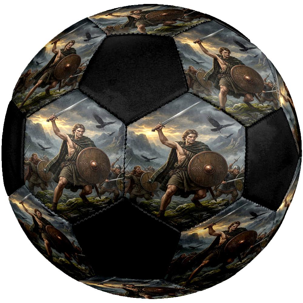 Heroes of Gaul Theme Size 5 Soccer Ball, Suitable for Both Indoor and Outdoor Matches, a Gift Suitable for Everyone.