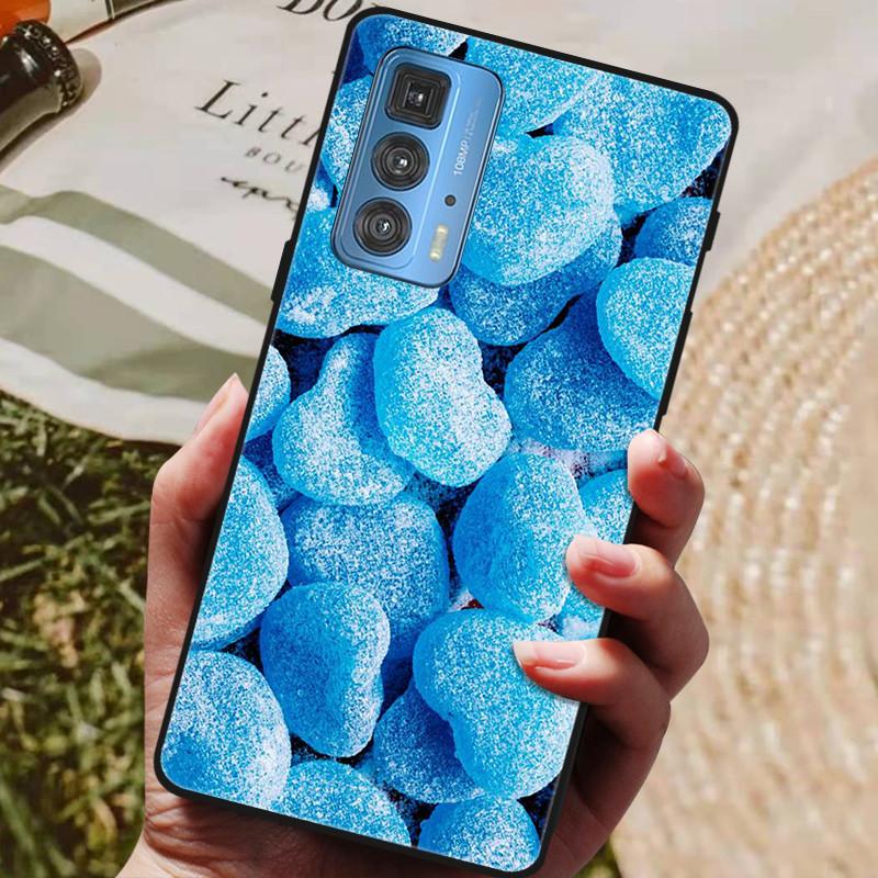 Für Motorola Moto Edge 20 Pro Hülle Weiche TPU Silikon Rückseite für Motorola Moto Edge S 20 Pro 5G Handyhüllen Mode Coque