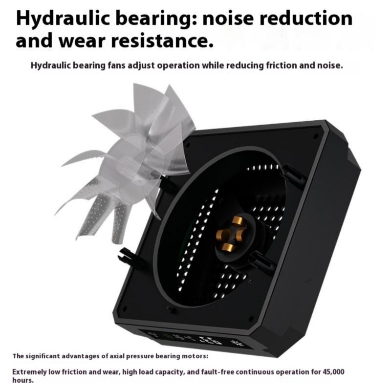 Small Temperature Control Cooling Systems Enhanced Heat Dissipation & Auto Speed Adjustment Suitable for Game Consoles