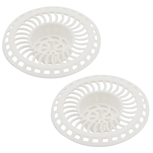 

Audio Fan Washbasin Drain Filter, Garbage Stopper, Hair Remover, Reusable, 80mm Diameter, 2 Pieces, KM528