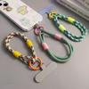 1 PC Two Simple Wrist Lanyards Anti-Breakage, Prevent Fall and Anti-Lost Universal Mobile Phone Case Lanyards