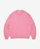 Seutaendeuobeo Crop Round Neck Knit [Dusty Rose]