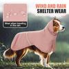 Adjustable Dog Rain Jacket Waterproof Pet Dog Raincoat Dog Sun Protection Clothing  For Dogs Puppy