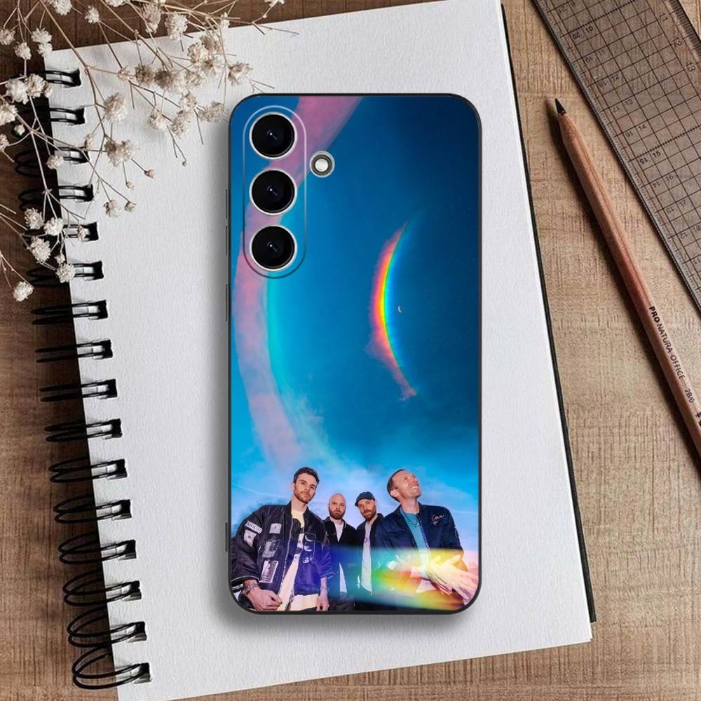 C-Coldplay Britpop Icon Shell Phone Case For Samsung Galaxy A73,A72,A71,A70,A53,A52,A51,Others Soft Black Cover
