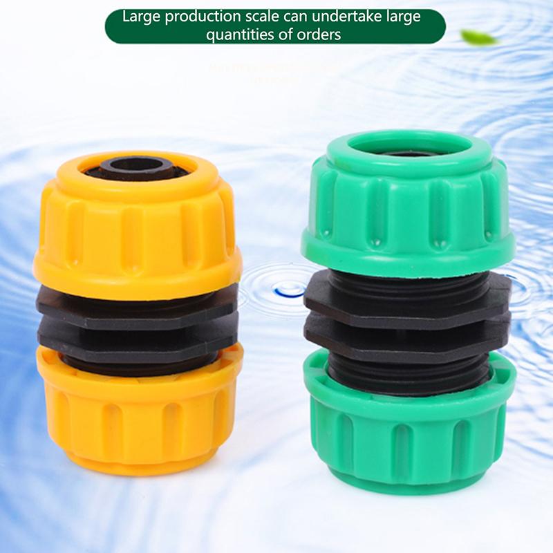 Garden Watering Hose Plastic Quick Connector Double Male Coupling Joint Adapter Extender