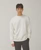 Pojitibeubaibeu Oversized Sweat Shirt(Ivory)