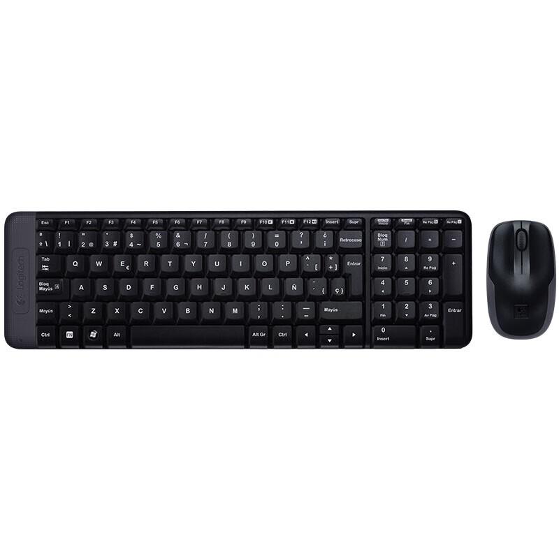 

Logitech MK220 Wireless Keyboard and Mouse Combo