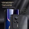 Redmi K60E Phone Case, Redmi K60e Protective Cover, Shockproof Camera Full Coverage Soft, Simple Luxury Silicone Outer Case, WoAnd Leather Case, Black