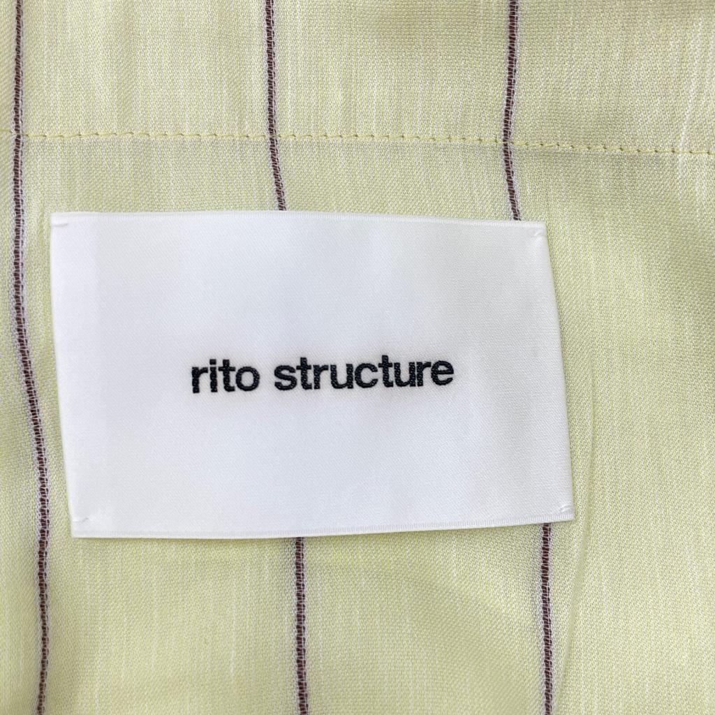 Rito Structure See-through Cotton Jacket Jacket 2 Light greenUsed
