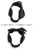 VINGTAINE Hairband with Detachable Customizable Hair Ribbon, Large, Accessory, Casual, Simple, Gray, HB-133-GY
