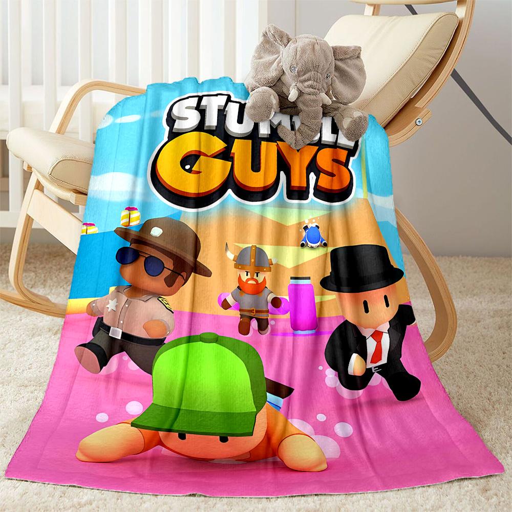 Stolperer Jungs: Lustige Abenteuer- Flanelldecke - Weich und geeignet für Sofas, Betten, Büros, Reisen, alle Jahreszeiten, tolles Geschenk für Feiertage und Geburtstage.