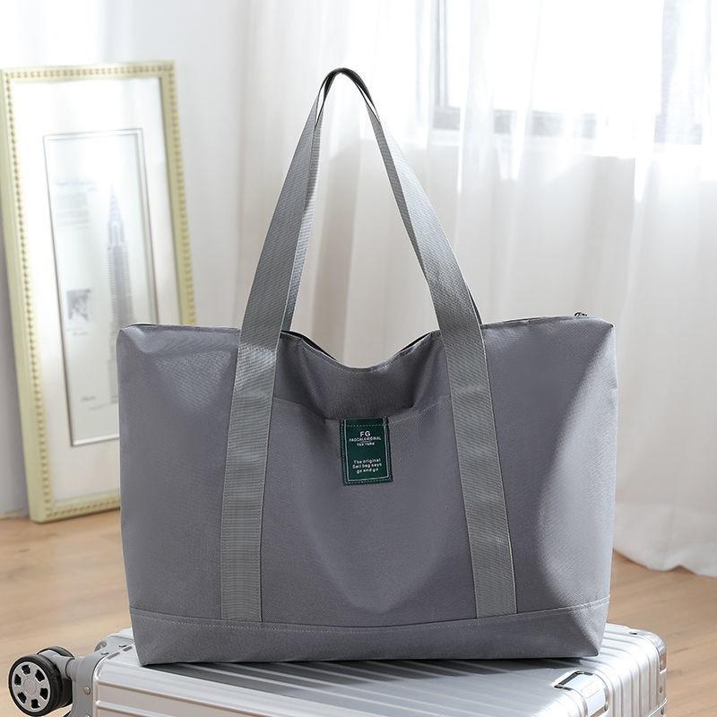 Large Capacity Backpacking Travel Bag Sturdy Tote Bag Going Out Canvas Bag Storage Bag