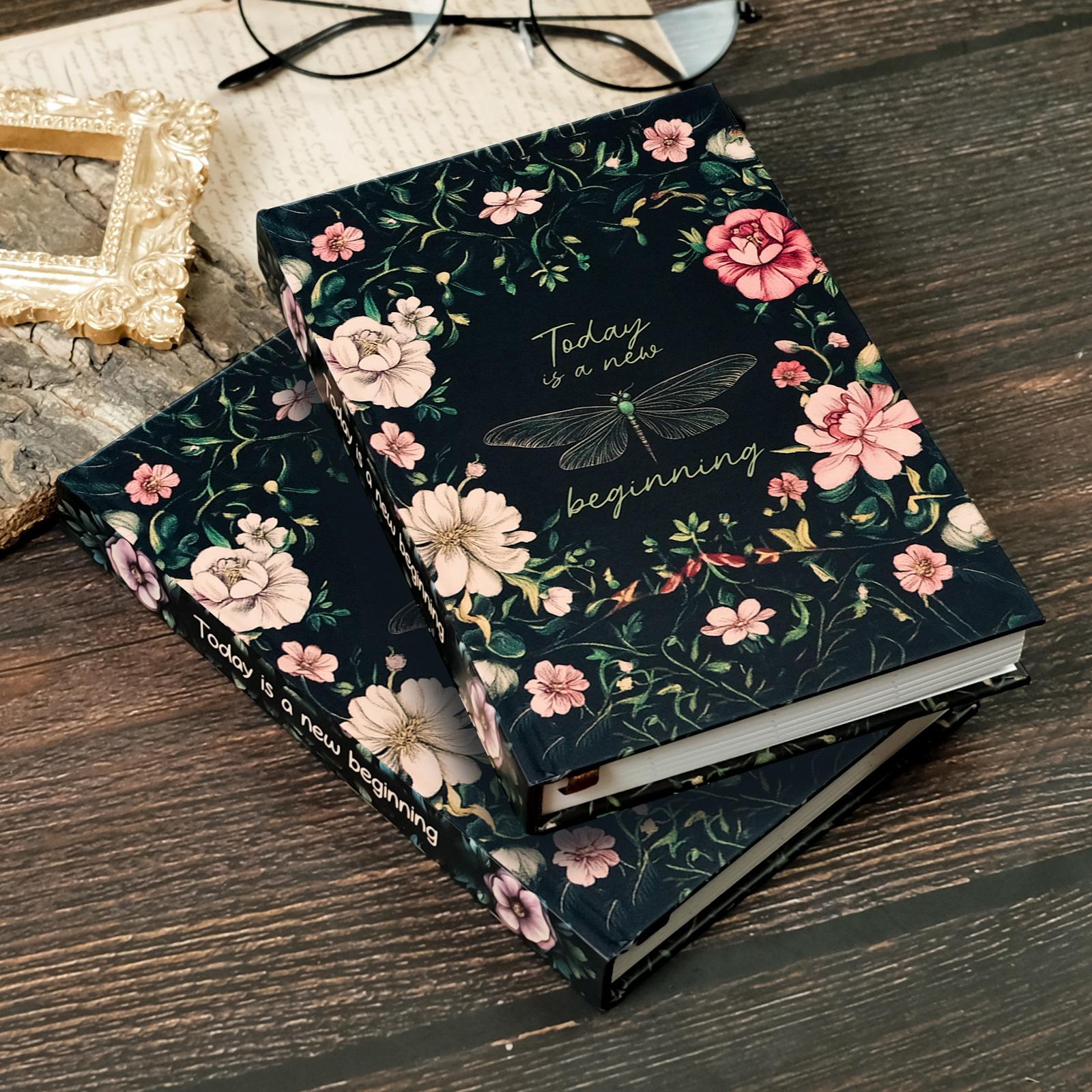 

Lies Rose Series High-Value Hard Shell Notebook Volume Student Essential Record Book