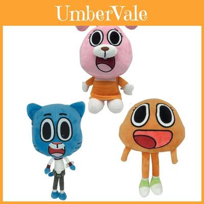 Premium Quality 9.84" Darwin Stuffed Doll From The Amazing World Of Gumball Collection