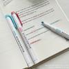 5 Colors Double Headed Highlighter Pen Set Fluorescent Drawing Markers Highlighters Pens Art Japanese Cute Pastel Stationery