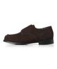 Postman Journalist Suede Dark Brown