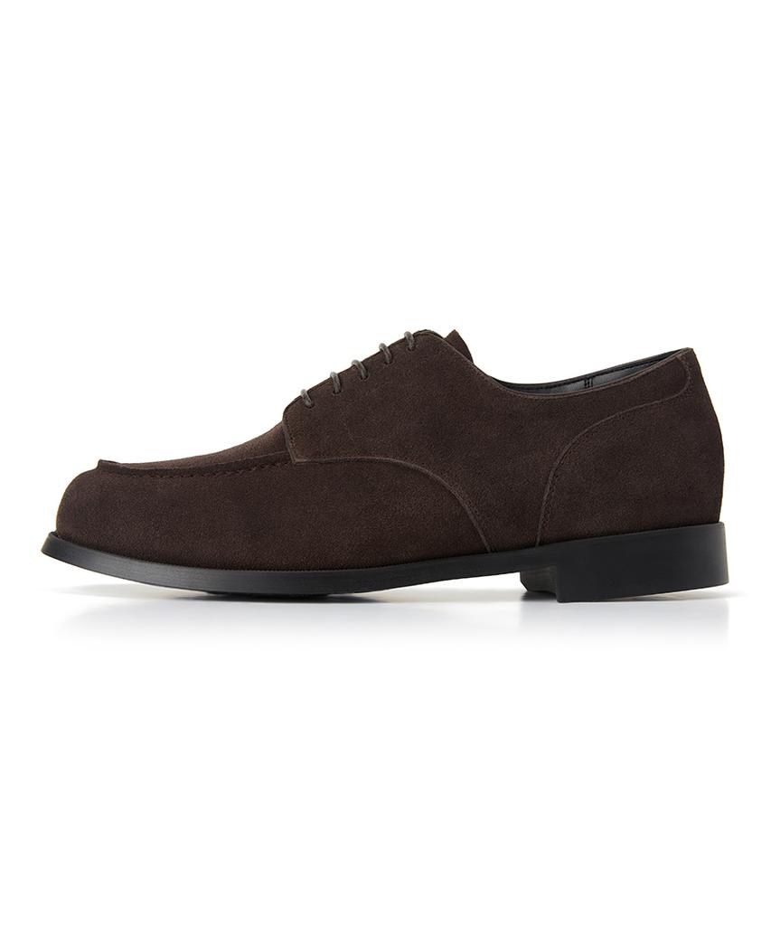 Postman Journalist Suede Dark Brown