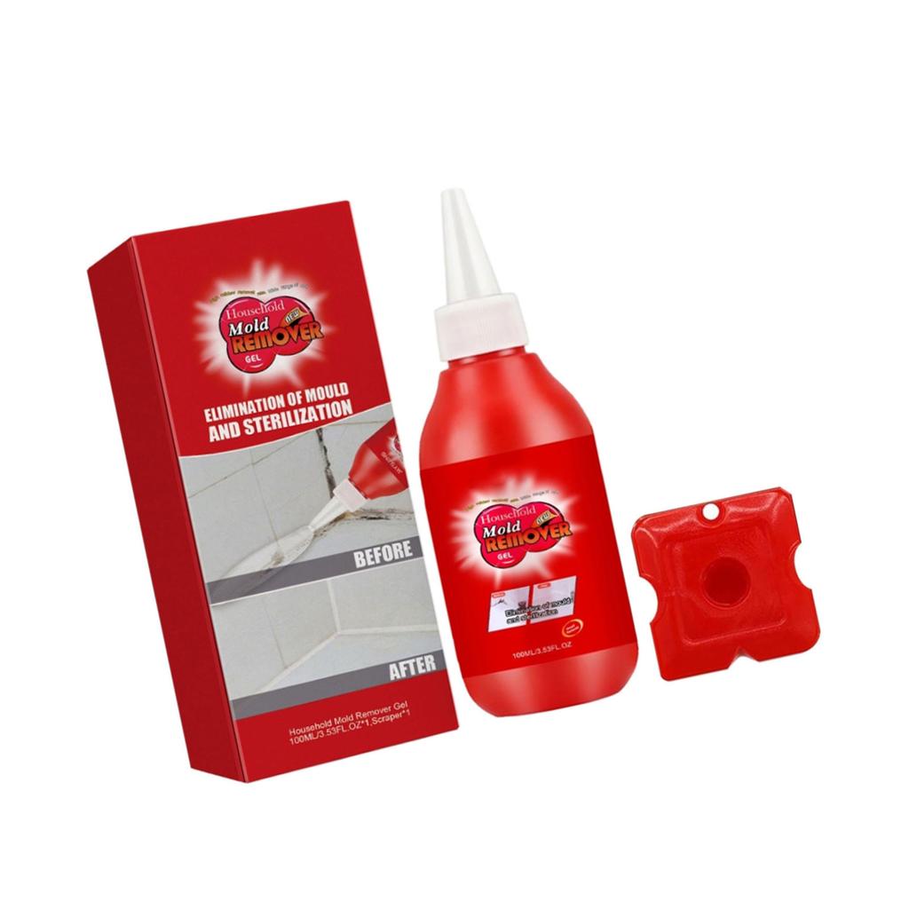 Easy To Use Mold Remover Mold Cleaner Gel Rapidly Eliminate Mold for Washing Machine Refrigerator Strip 1Bottle/2Bottle