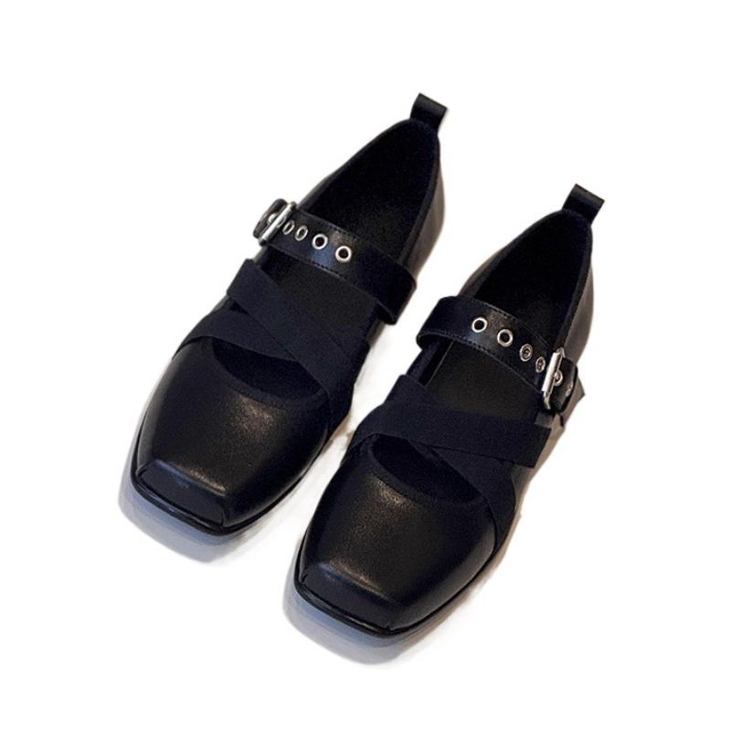 Fashion Women Flats Square Toe Shoes Fashion New Summer Loafers 2025 Trend Sandals Casual Woman Sneakers Sport Walking Zapatos Mujer