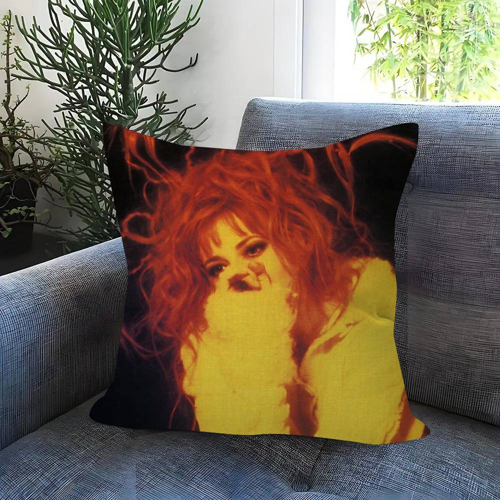 Singer M-Mylene Farmer Pillow Cover For Bedroom Room And Living Room Sofa Decorative Cushion Cover