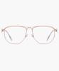 Likkeullou Rc Stainless Steel Veil Glasses Rose Gold