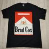 Brad Cox Marlboro Parodie 100% Baumwolle T-Shirt Herren T-Shirts Oberteil Größe M Schwarz Grafik-T-Shirt Country Musik Band