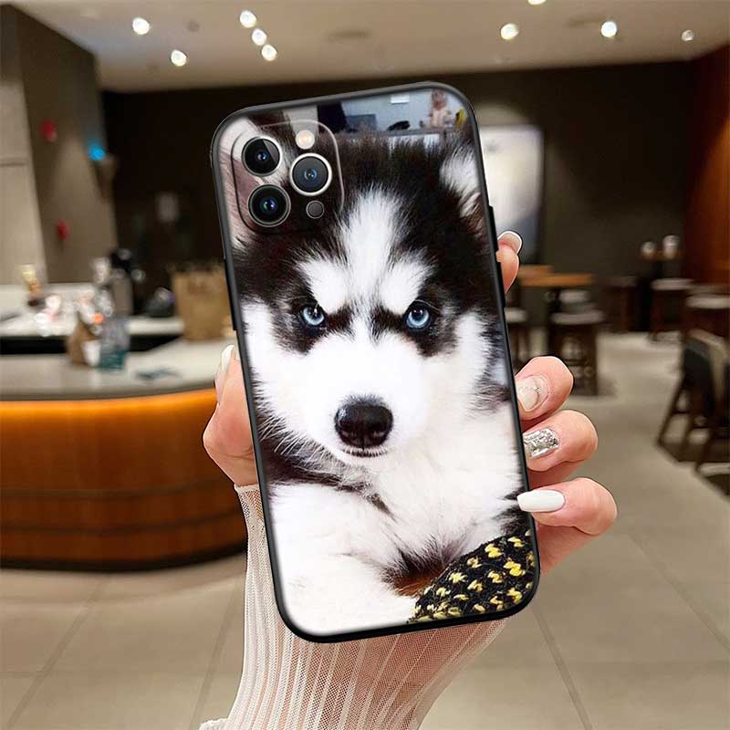 RE36 Husky Puppy Dog Case for Motorola Edge 60 60s 70 G86 G56 G54 E14 G04S G45 G54 G64 S30 S50 X30 X40 X50 Pro Power