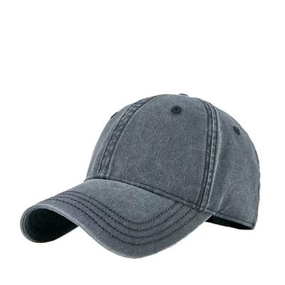 Nowa Czapka Unisex Bawełna Prana Regulowana Jednolity Kolor Prosta Czapka Baseballowa Streetwear Kapelusz Rekreacyjny Czapka