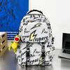 Schoolbag Personality Graffiti Tide Backpack 1011 Summer New Out Street Trend Middle School Student Campus Backpack