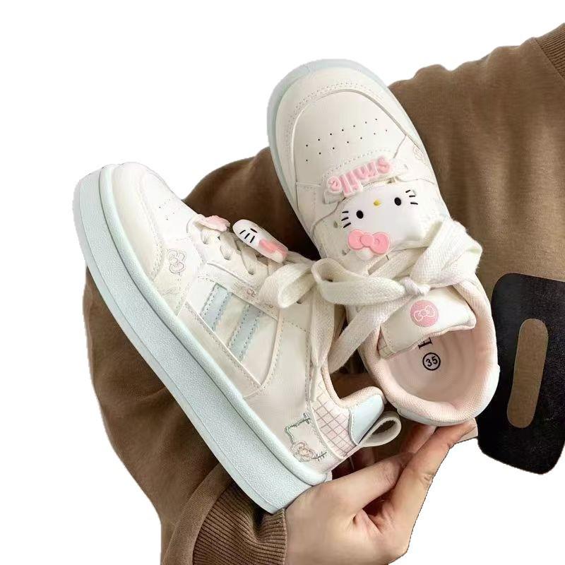 Dopamine 2025 Girls' Casual Skate Shoes: Sweet Campus Style for Students