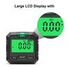 Digital Protractor Inclinometer Level Box Angle Finder Bevel Box with Magnet Base