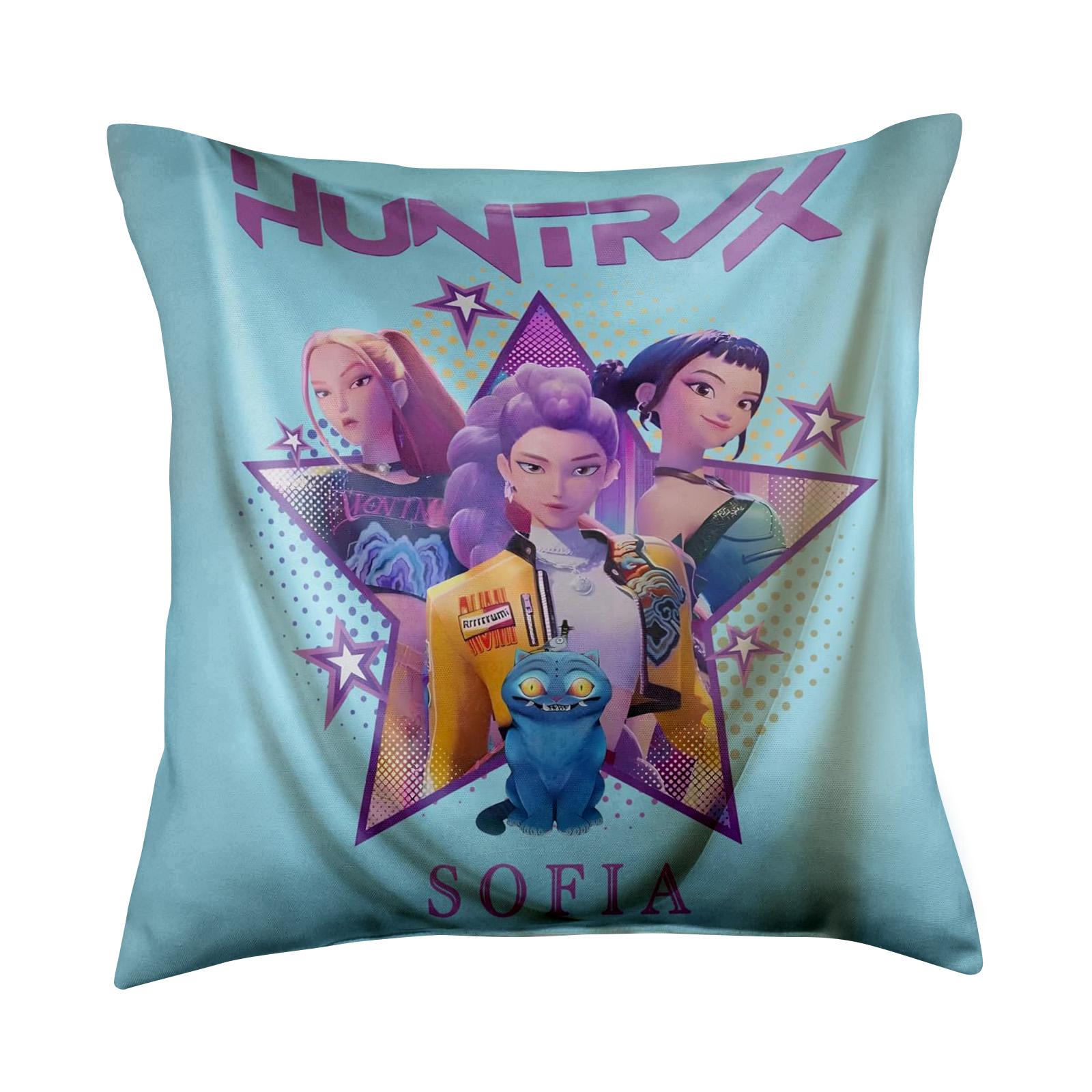 

Linen Printed Pillowcase, Home Decoration Pillowcase, Easy To Clean, 18*18in Pillowcase, Suitable For Sofa, Car, Bed One Size