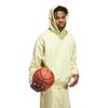 adidas Sueded Hoodie Halo Gold Unisex Streetwear IN7706