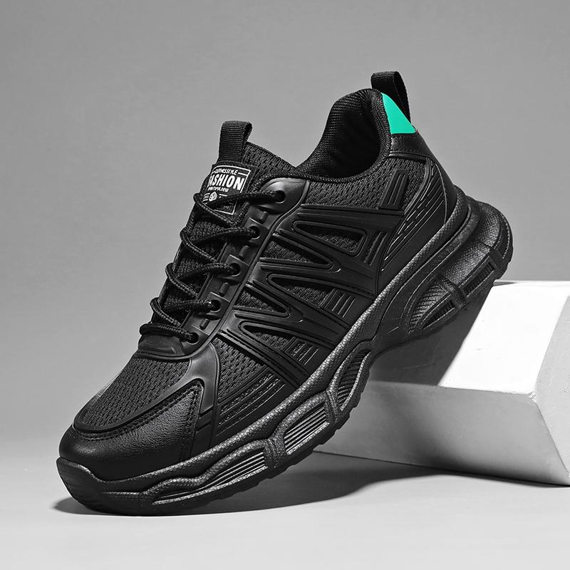 Fashion Men Casual Sneakers Lightweight Walking Shoes Mens Jogging Running Sport Shoes Comfort Mesh Breathable Lace-up Trainers
