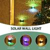 4LED Solar LED Lights Outdoor Garden Lights Solar Step Deck Light Lamp Sunlight Courtyard Decor Solar Garden Lamp Wall Lighting