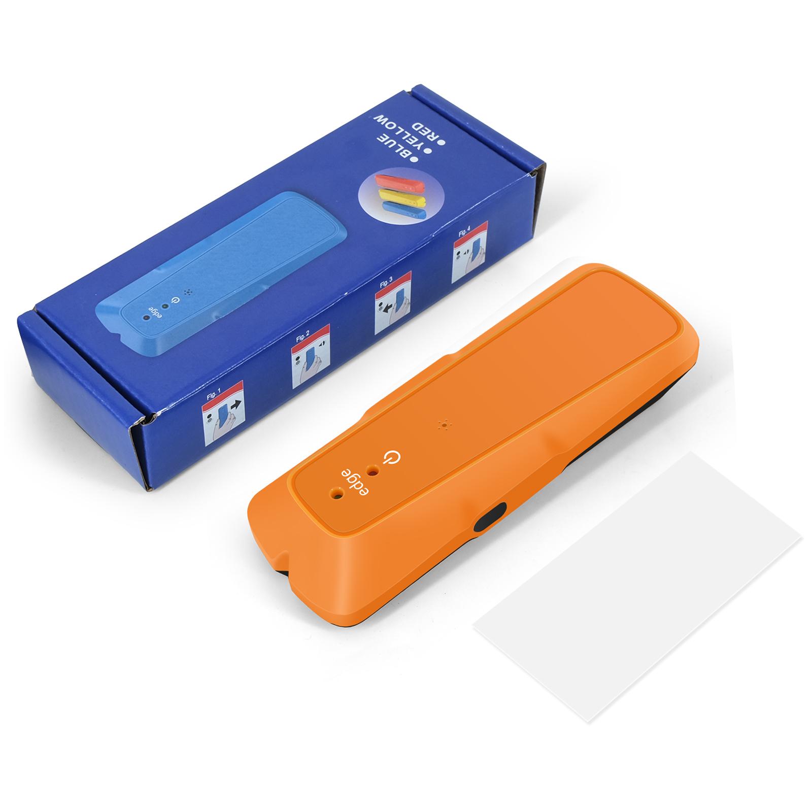 

Mini Wall Detector Portable Metal Wall Scanner Wood Stud AC Live Wires Electric Wall Finder for Home Decoration оранжевый