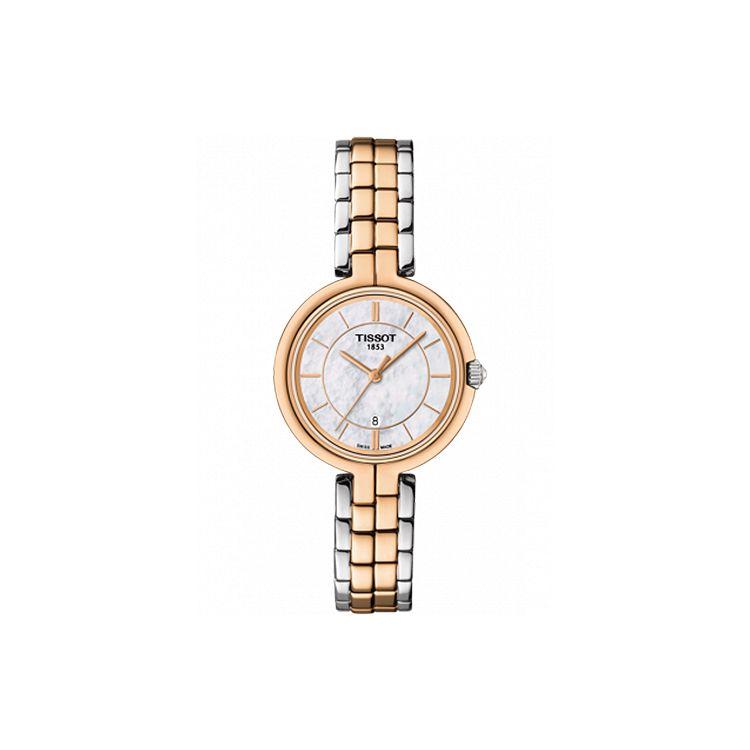 TISSOT Montre Femme Flamingo Blanc T0942102211100 Rose 