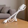 Tube T5 US /EU Plug Switch Cable 1.2m Power Adapter 110V 220V 230V Lighting Accessory 30cm Connection Wire For LED Lamp