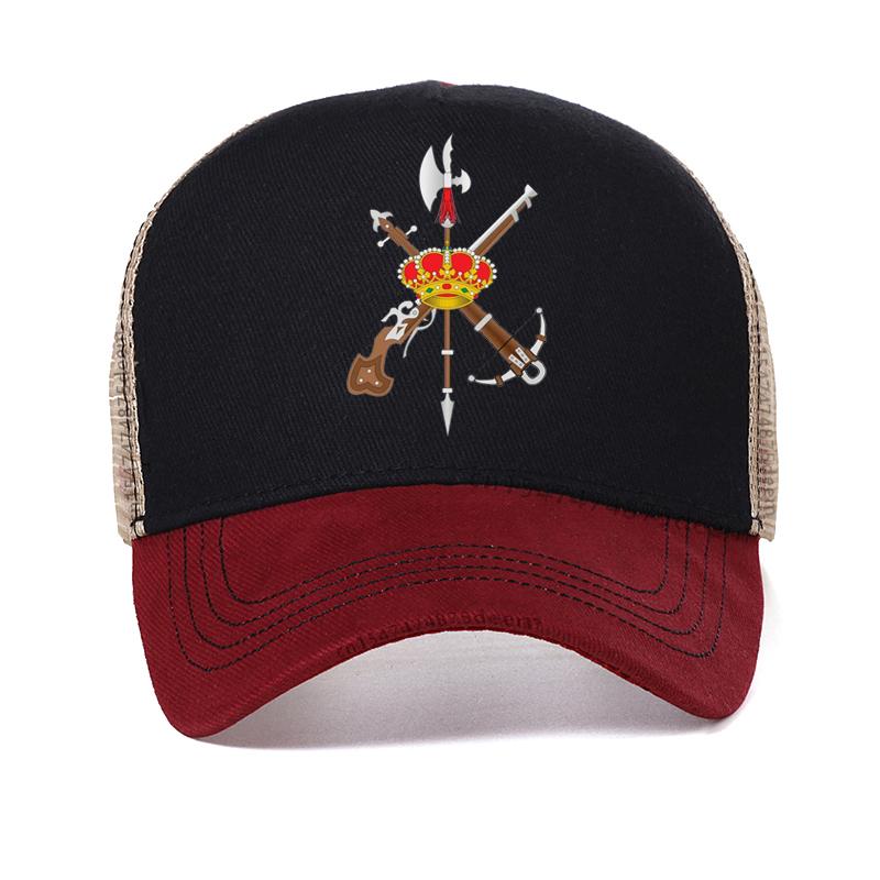 Modern Legion Spanish Flag Coat Of Arms Baseball Cap Spanish Legion Legi N Espa Ola Unisex hat adjustable Snapback hat Casquette Adjustable