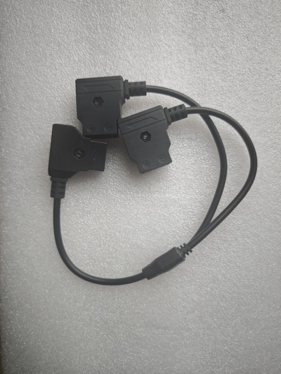 

D-TAP Power Splitter Cable: One Male to Two Female Connectors Photography/Video Equipment Power Cable