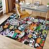 1pc Cuphead",Mugman",Art" Office Carpet Soft Polyester Non slip Machine Washable Indoor Carpet Livin