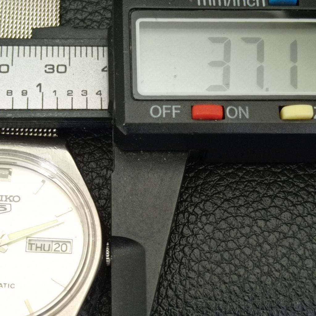 SEIKO 5 AUTOMATIC VINTAGE JAPAN 6309A MENS SILVER COLOR DIAL WATCH a701384-5 R206a-a701384