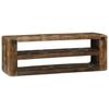 TV Cabinet Multicolored 100 X 32 X 36 Cm Solid Reclaimed Wood