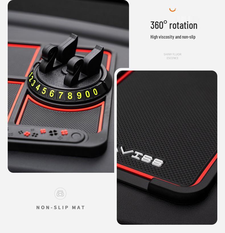 B-28 4v1 Aromaterapeutická protiskluzová podložka na telefon do auta