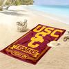 USC Trojans Print Beach Towel, Large Soft Quick Dry Towel for Beach Camping Swimming